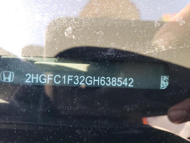 2HGFC1F32GH638542 Honda CIVIC EX