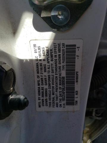 19XZE4F59LE009598 Honda INSIGHT EX