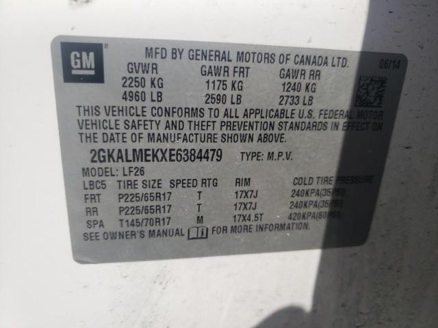 2GKALMEKXE6384479 GMC Terrain Sle