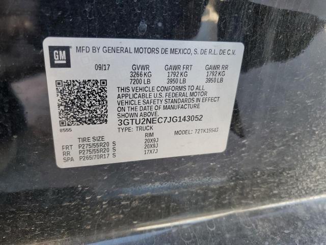 3GTU2NEC7JG143052 GMC Sierra K1500 Slt
