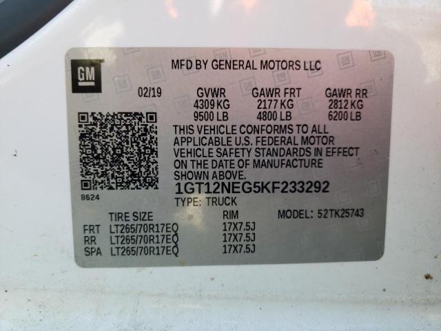1GT12NEG5KF233292 GMC Sierra K2500 Heavy Duty