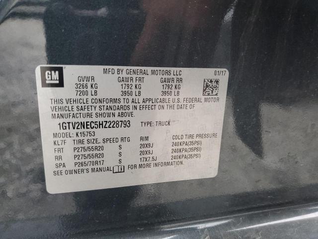 1GTV2NEC5HZ228793 GMC Sierra K1500 Slt