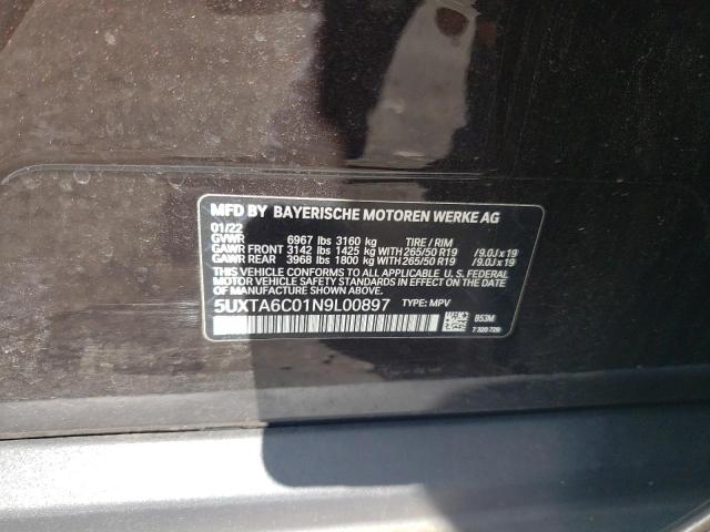 5UXTA6C01N9L00897 BMW X5 Xdrive45e