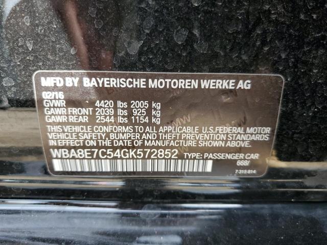 WBA8E7C54GK572852 BMW 328 I