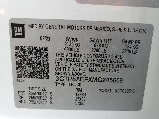3GTP8AEFXMG245609 GMC Sierra C1500