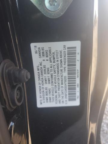 2HGFC3A5XJH756205 Honda CIVIC SI