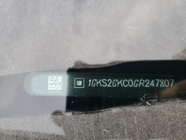 1GKS2GKC0GR247807 GMC Yukon Xl K1500 Slt
