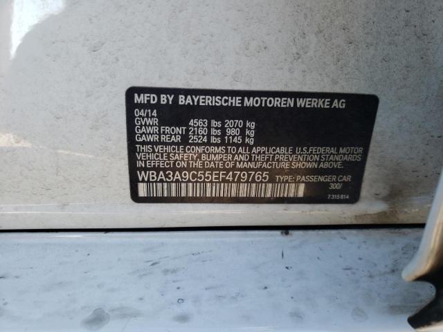 WBA3A9C55EF479765 BMW 335 I