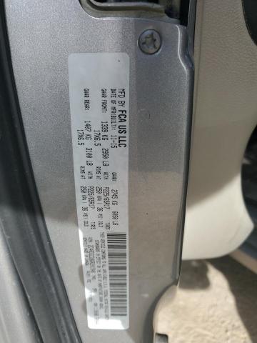 2C4RDGCG9GR201506 Dodge Grand Caravan Sxt