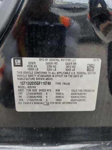 1GT12UE85GF118749 GMC Sierra K2500 Denali