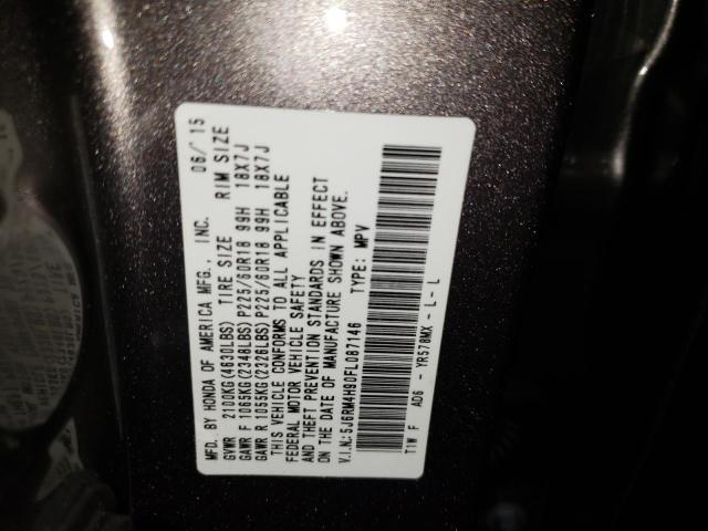 5J6RM4H90FL087146 Honda Cr-v Touring