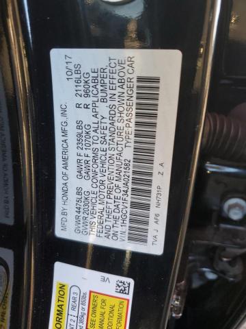 1HGCV1F34JA021582 Honda l15be