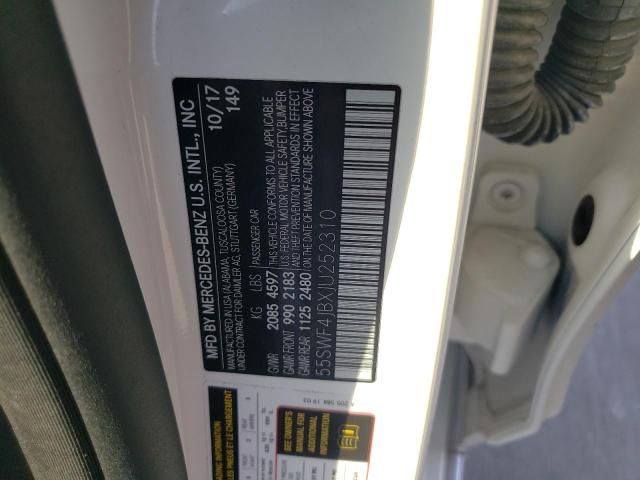 55SWF4JBXJU252310 Mercedes-Benz C 300