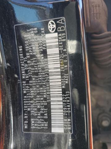 5YFBURHE2GP395378 Toyota COROLLA L