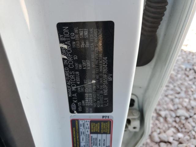 KNDJP3A59F7804504 KIA dohc gdi nu