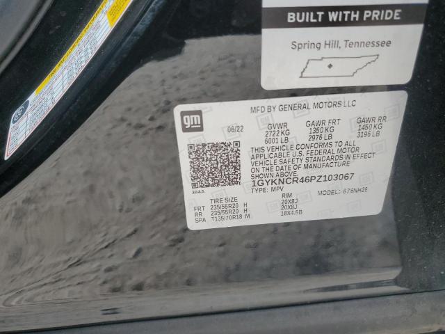 1GYKNCR46PZ103067 Cadillac Xt5 Premiu