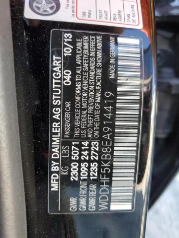 WDDHF5KB8EA914419 Mercedes-Benz E 350