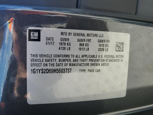 1G1YS2D69H5603737 Chevrolet Corvette Z