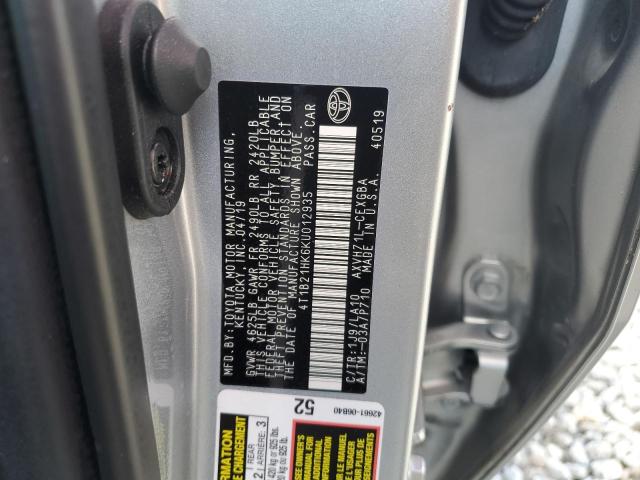 4T1B21HK6KU012935 Toyota CAMRY HYBR