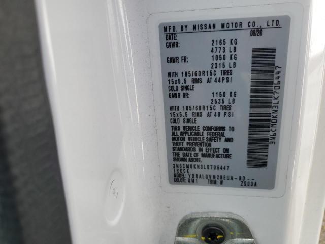 3N6CM0KN3LK706447 Nissan NV200 2.5S