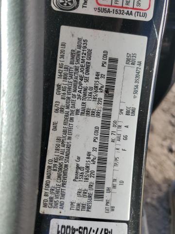 3FADP4EJ0EM121935 Ford FIESTA SE