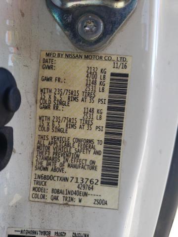 1N6BD0CTXHN713762 Nissan FRONTIER S