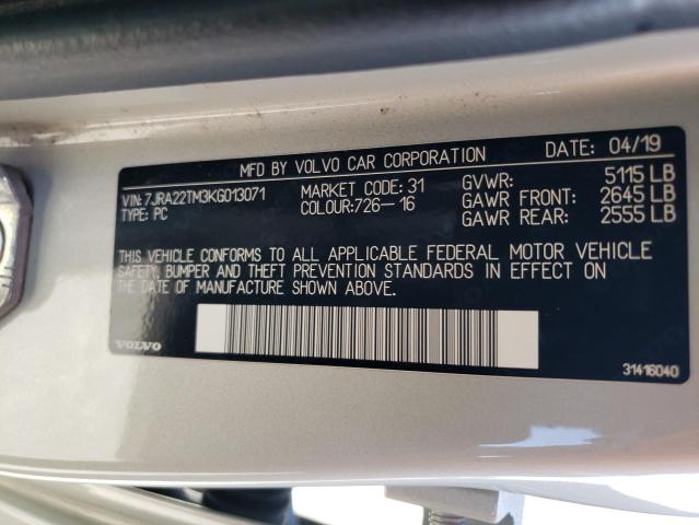7JRA22TM3KG013071 Volvo b4204ts (hp)