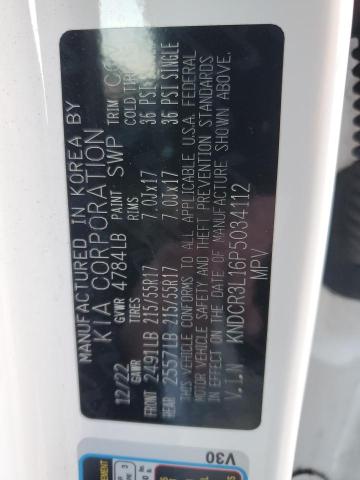 KNDCR3L16P5034112 KIA Niro Wind