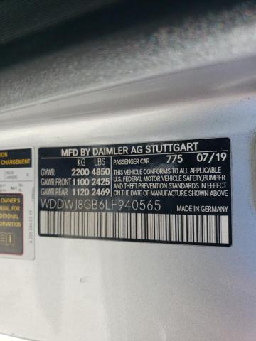 WDDWJ8GB6LF940565 Mercedes-Benz C 63 Amg