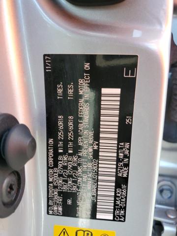 JTJBARBZ1J2158002 Lexus NX 300 BAS