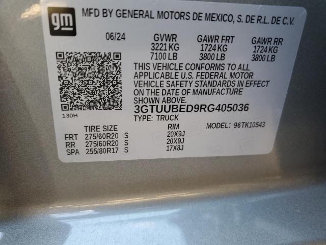 3GTUUBED9RG405036 GMC l84