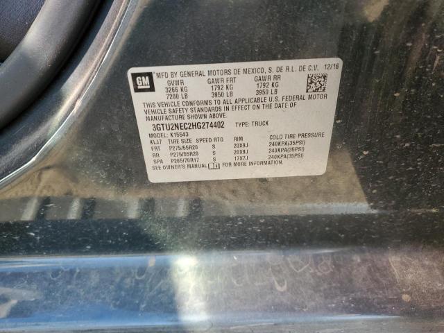 3GTU2NEC2HG274402 GMC l83 -spark ignited direct injection, variable valve timing, afm, e85 max, alum