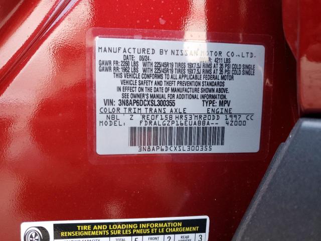 3N8AP6DCXSL300355 Nissan KICKS SR