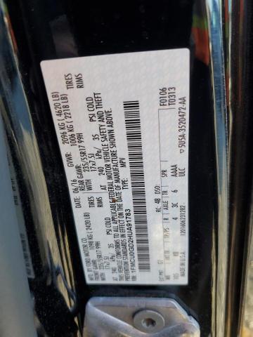 1FMCU0GD2HUA91783 Ford ESCAPE SE