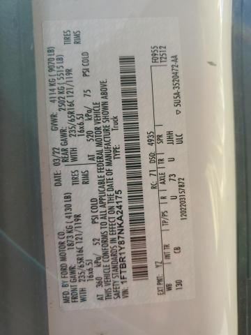 1FTBR1Y87NKA24175 Ford TRANSIT T-