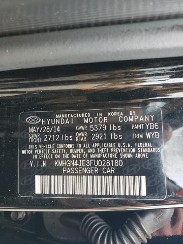 KMHGN4JE3FU028180 Hyundai GENESIS 3.