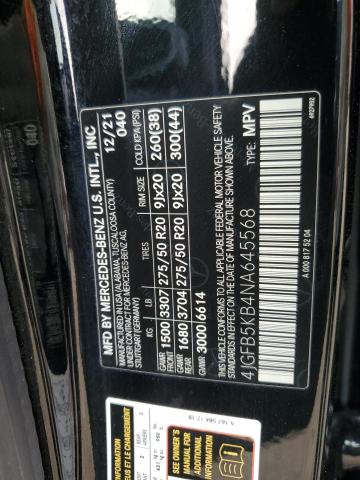 4JGFB5KB4NA645568 Mercedes-Benz Gle 450 4m