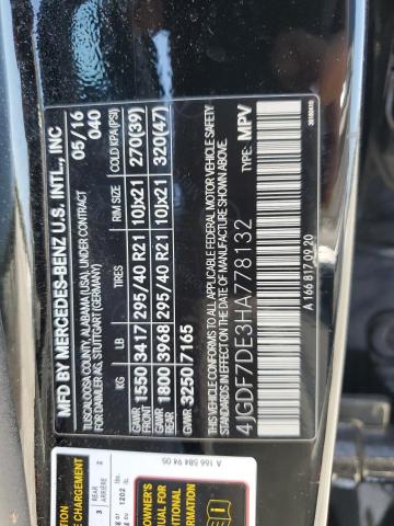 4JGDF7DE3HA778132 Mercedes-Benz GLS 550 4M