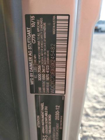 WDCYC7DFXGX245482 Mercedes-Benz G 63 AMG