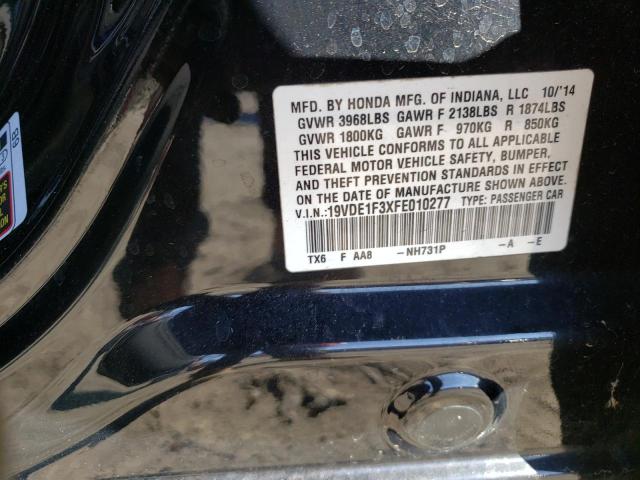 19VDE1F3XFE010277 Acura ILX 20