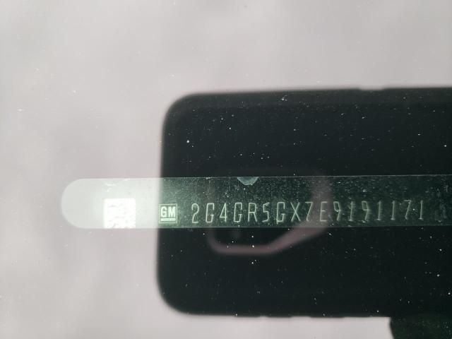 2G4GR5GX7E9191171 Buick Regal Premium