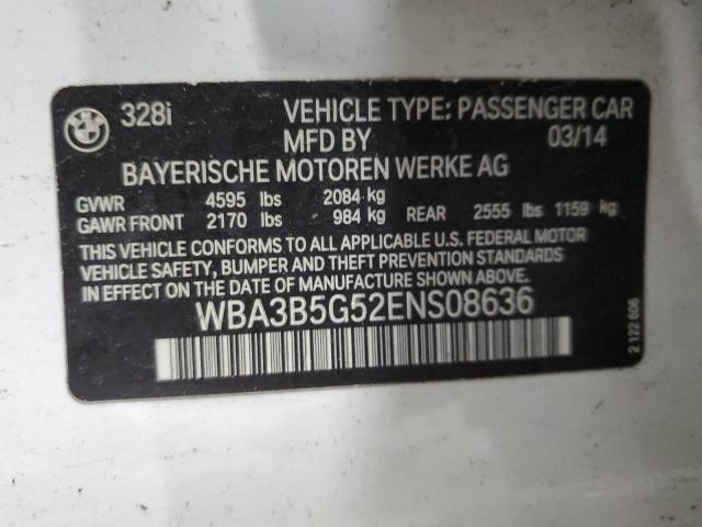 WBA3B5G52ENS08636 BMW 328 Xi Sulev