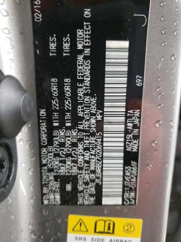 JTJBARBZ7G2069415 Lexus Nx 200t Base