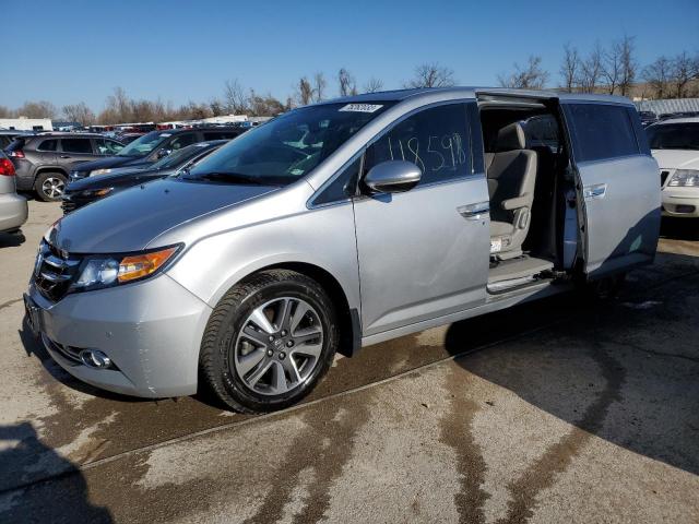 76262033 :رقم المزاد ، 5FNRL5H96FB072832 vin ، 2015 Honda Odyssey Touring مزاد بيع