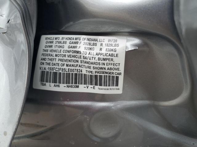19XFC2F85LE007824 Honda Civic Sport