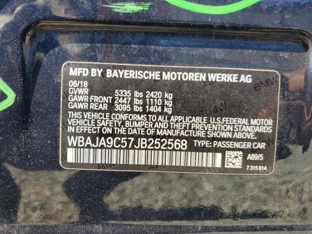 WBAJA9C57JB252568 BMW 530e