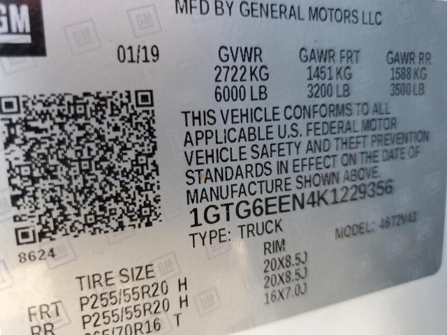 1GTG6EEN4K1229356 GMC Canyon Denali