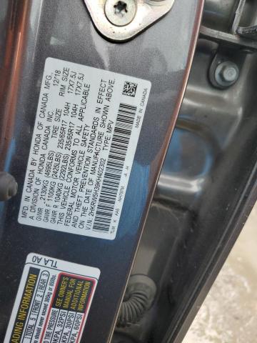 2HKRW5H39KH402302 Honda CR-V LX