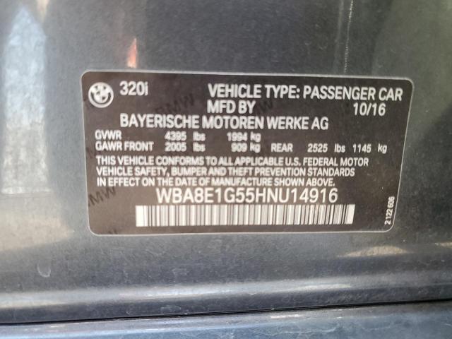 WBA8E1G55HNU14916 BMW 320 I