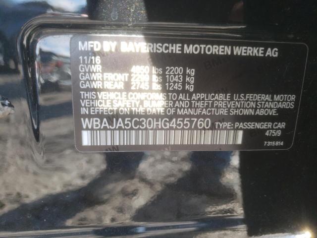 WBAJA5C30HG455760 BMW 530 I